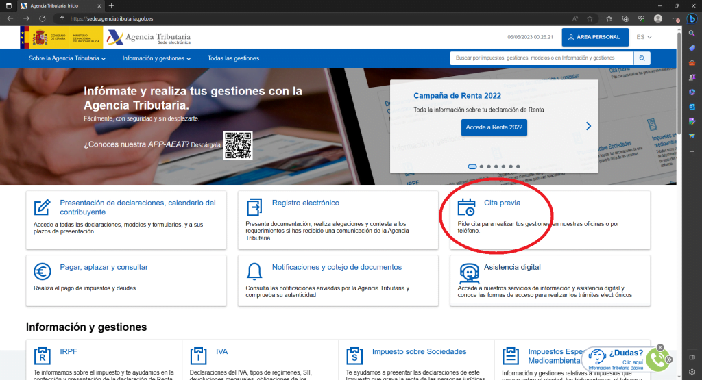 Solicitar Cita Previa En Hacienda Gu A Paso A Paso Tr Mites Oficiales